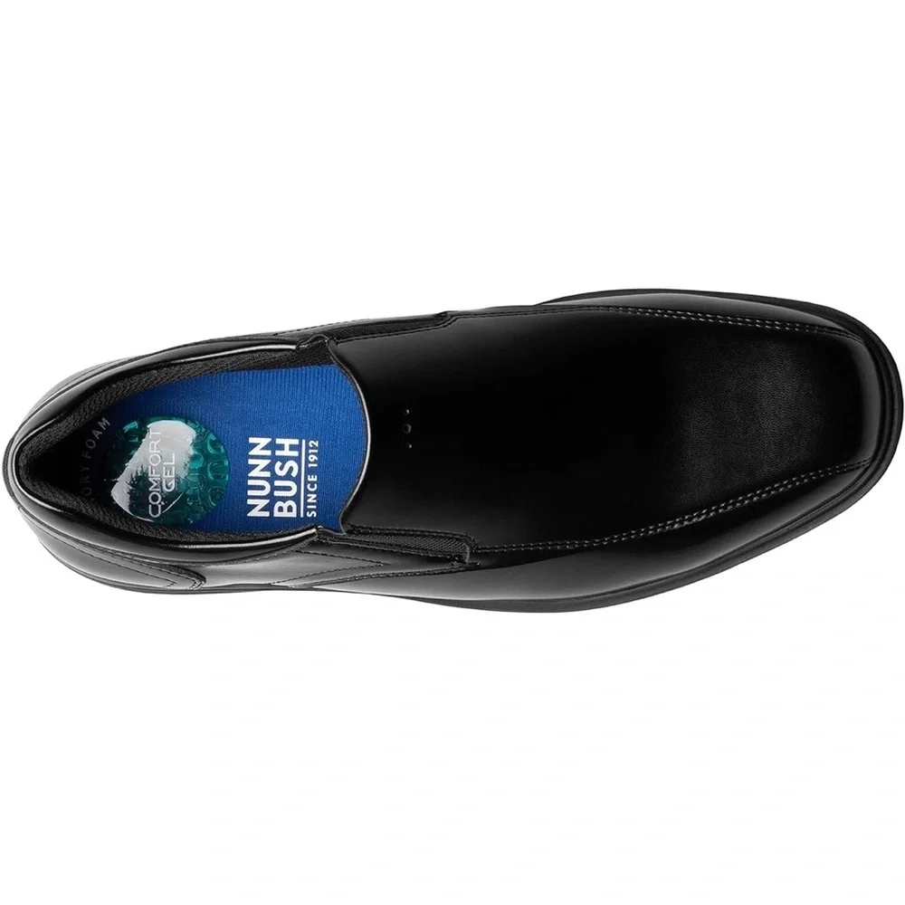Nunn Bush Men’s Kore Pro Loafers Bicycle Toe Slip Ons- Size 12 Wide Width
